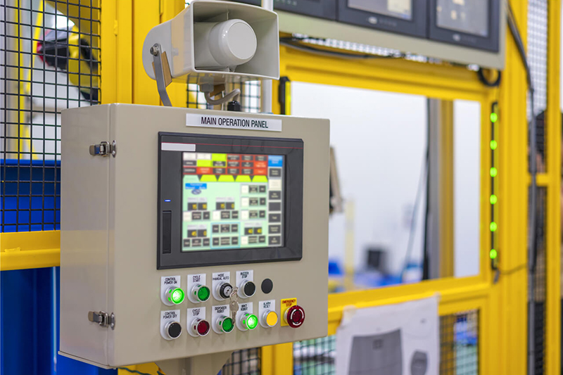 HMI control panel